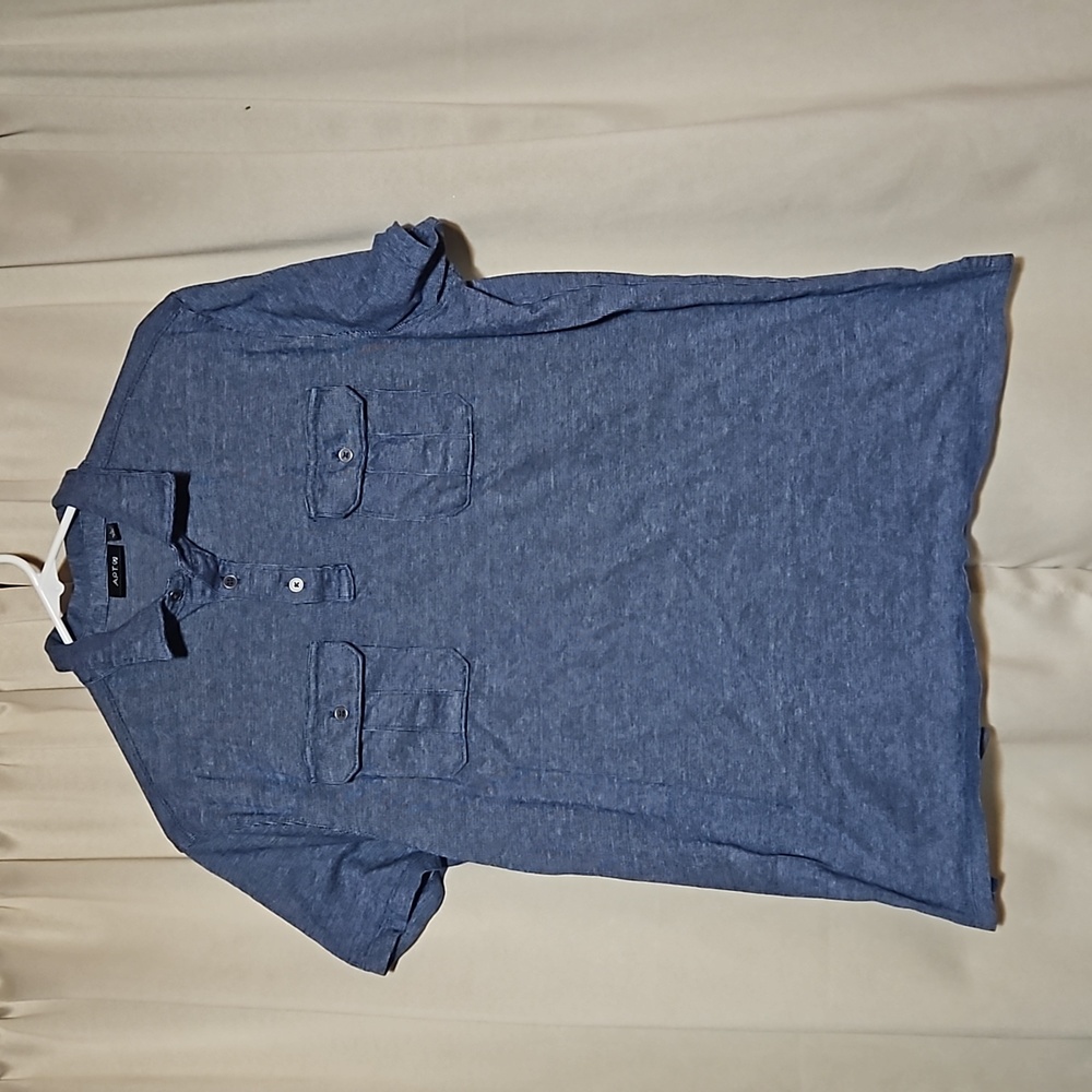 Men's Short Sleeve Collared Shirt